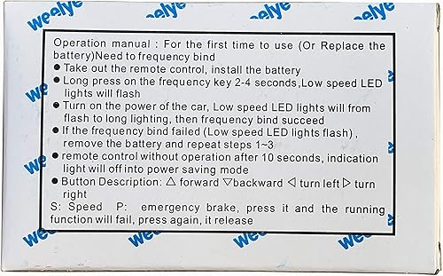 Miniatura 5 de weelye RX23 - Kit de control remoto y receptor Bluetooth 2.4G para niños, accesorios de caja de control para niños, piezas de repuesto de coche