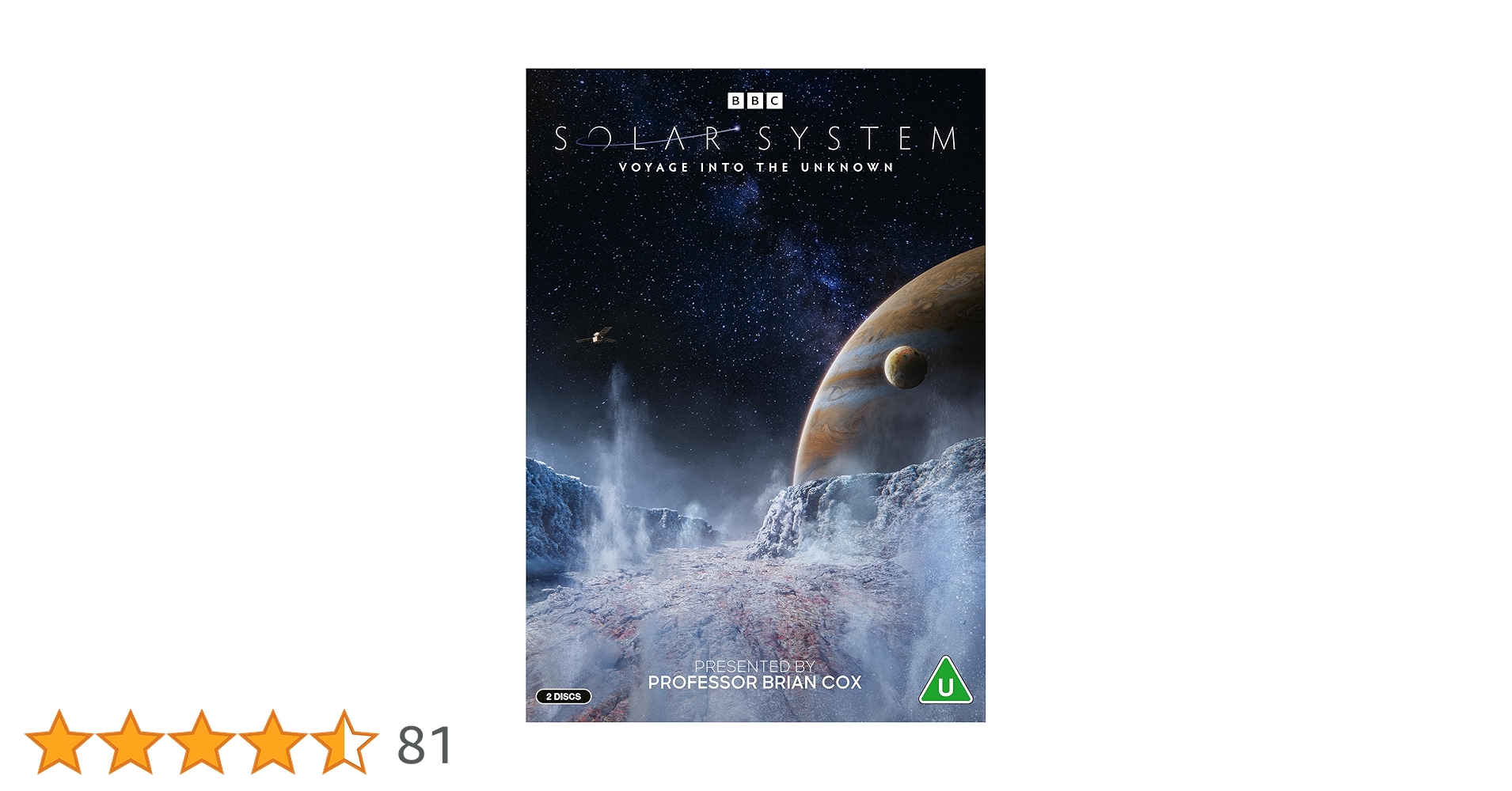 Solar System [DVD]: Amazon.co.uk: Professor Brian Cox