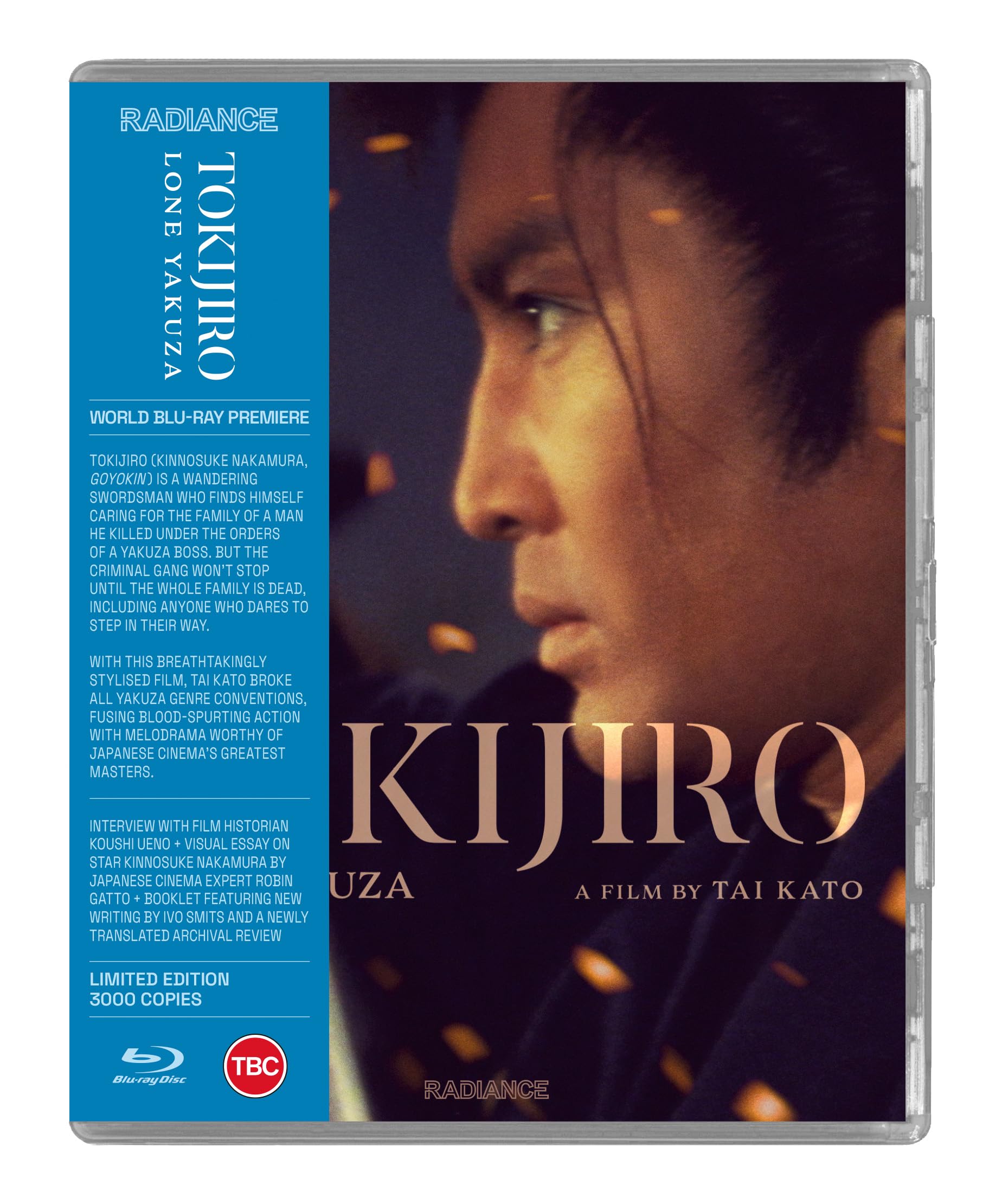 Tokijiro: Lone Yakuza (Limited Edition) [Blu-ray] [Region A & B]