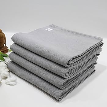 Amazon.co.jp: Iyengar コットン100%ヨガブランケット グレー 4