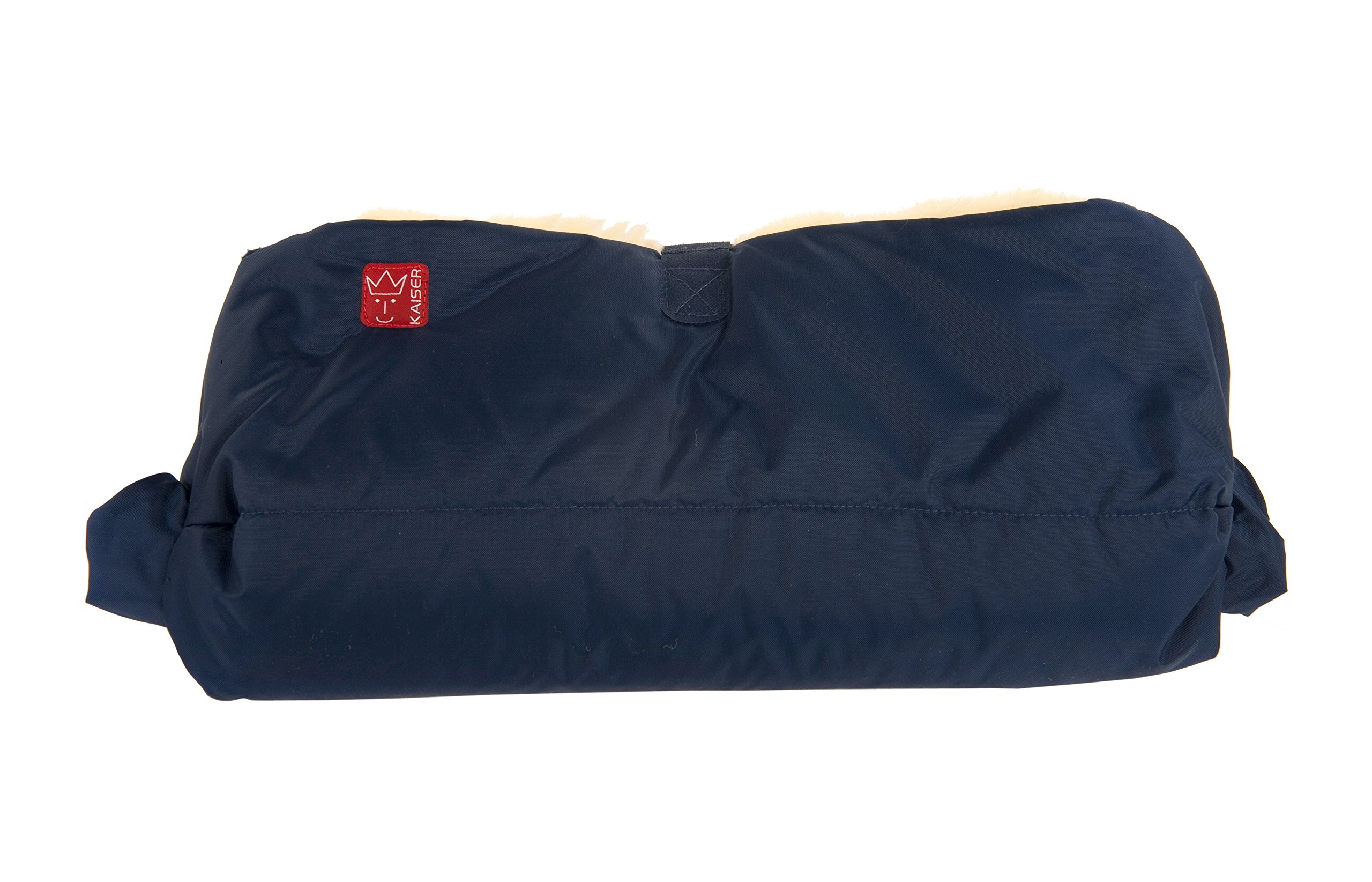 Kaiser, Manicotto Scaldamani, Blu (Marine) - 4