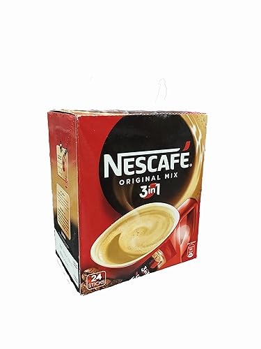 Nescafé Original Mix Café instantáneo 3 en 1 24 varitas Nescafé Original Mix Café instantáneo 3 en 1 24 varitas