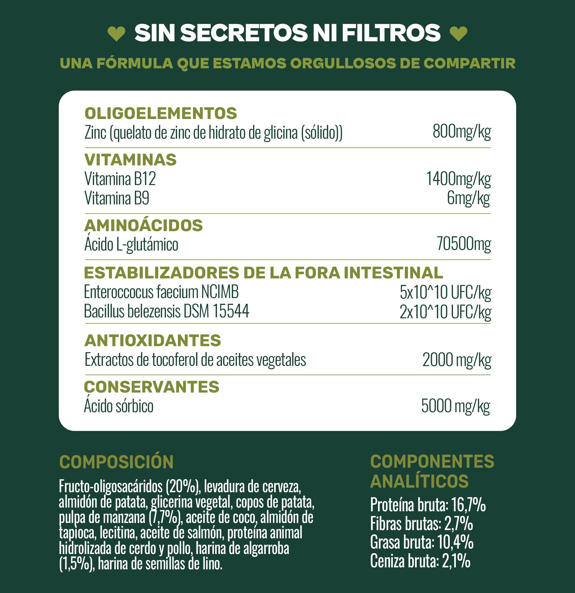 Snack Funcional masticable probiótico para Perros – 300 g – 8 cepas de bacterias, prebióticos y enzimas digestivas – favorece Salud intestinal, heces firmes y Sistema inmune