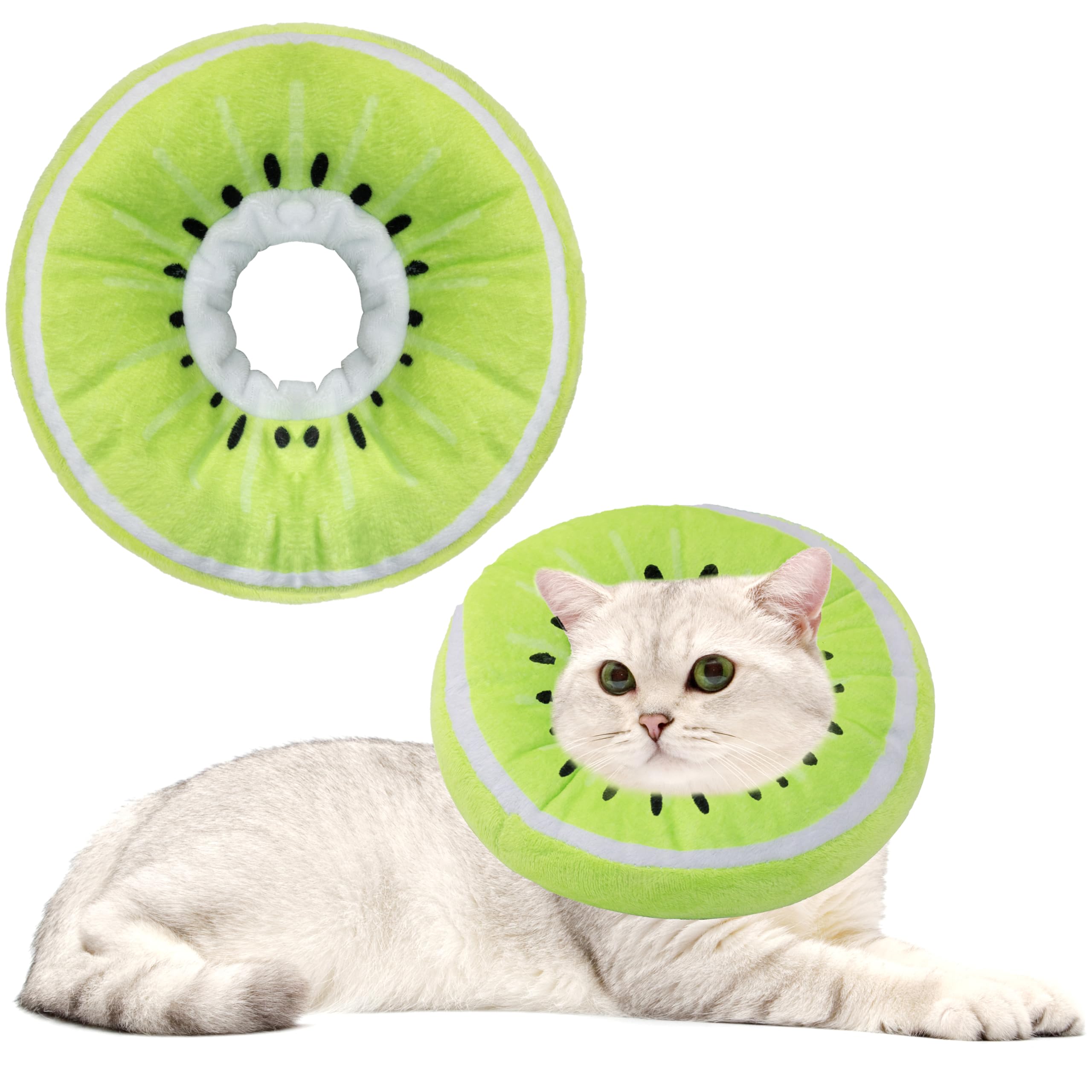 Soft Cat Cone Collar, Cute Cats Recovery Collar Suitable for Cats