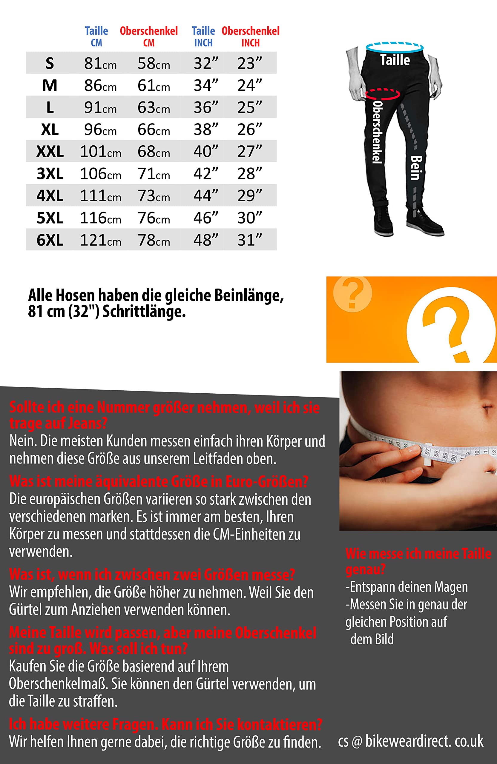 Texpeed Motorradhose Mit Protektoren Herren - Textil Wasserdicht Motorroller Motorrad Bikerin Mit Schutz Rüstung (EN 1621-1) - Sommer/Winter Schwarz - 4XL