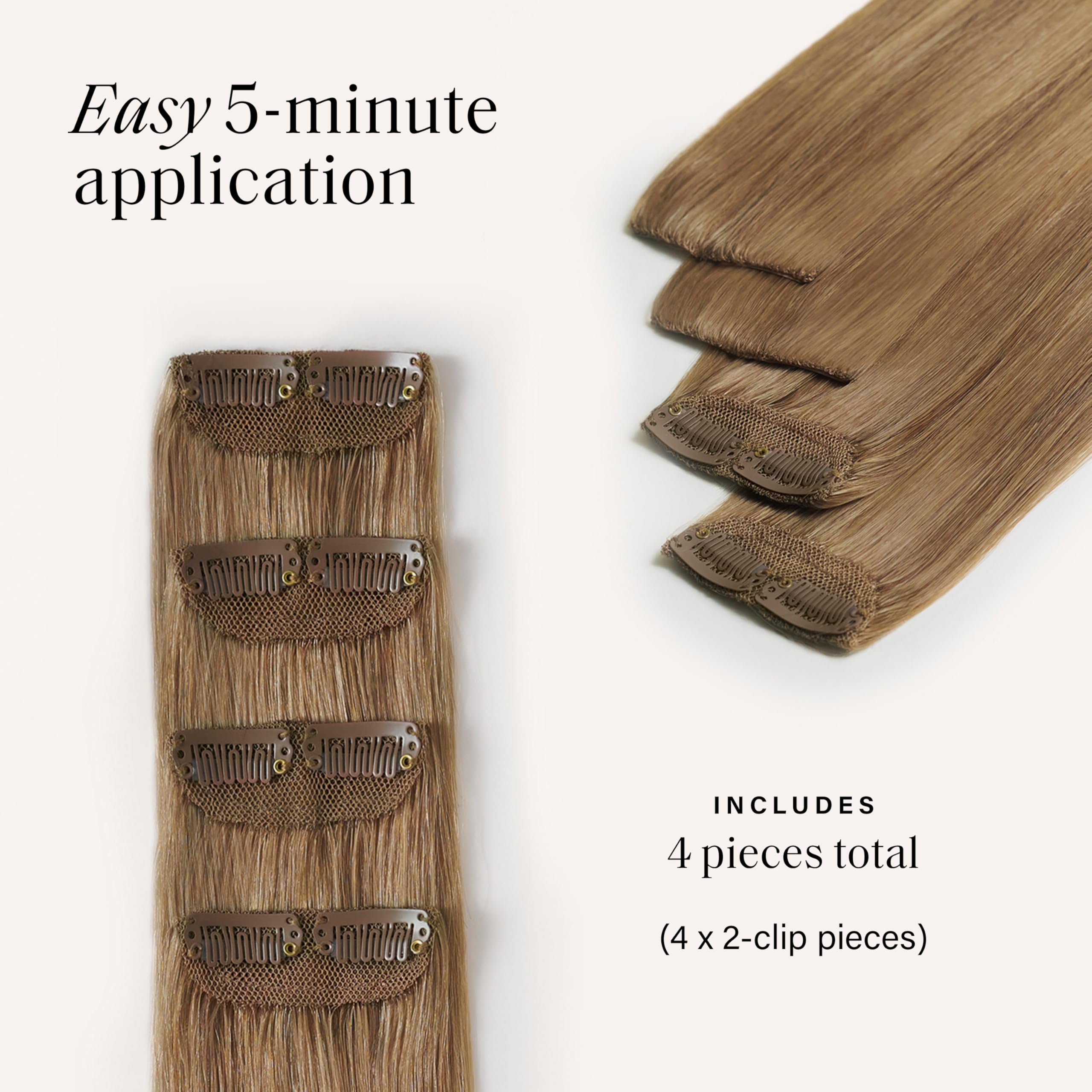 Clip-In Hair Extensions, 12\
