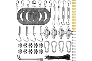 Sun Sail Shade Hardware Kit: Ultimate Outdoor Shade Installation Solution
