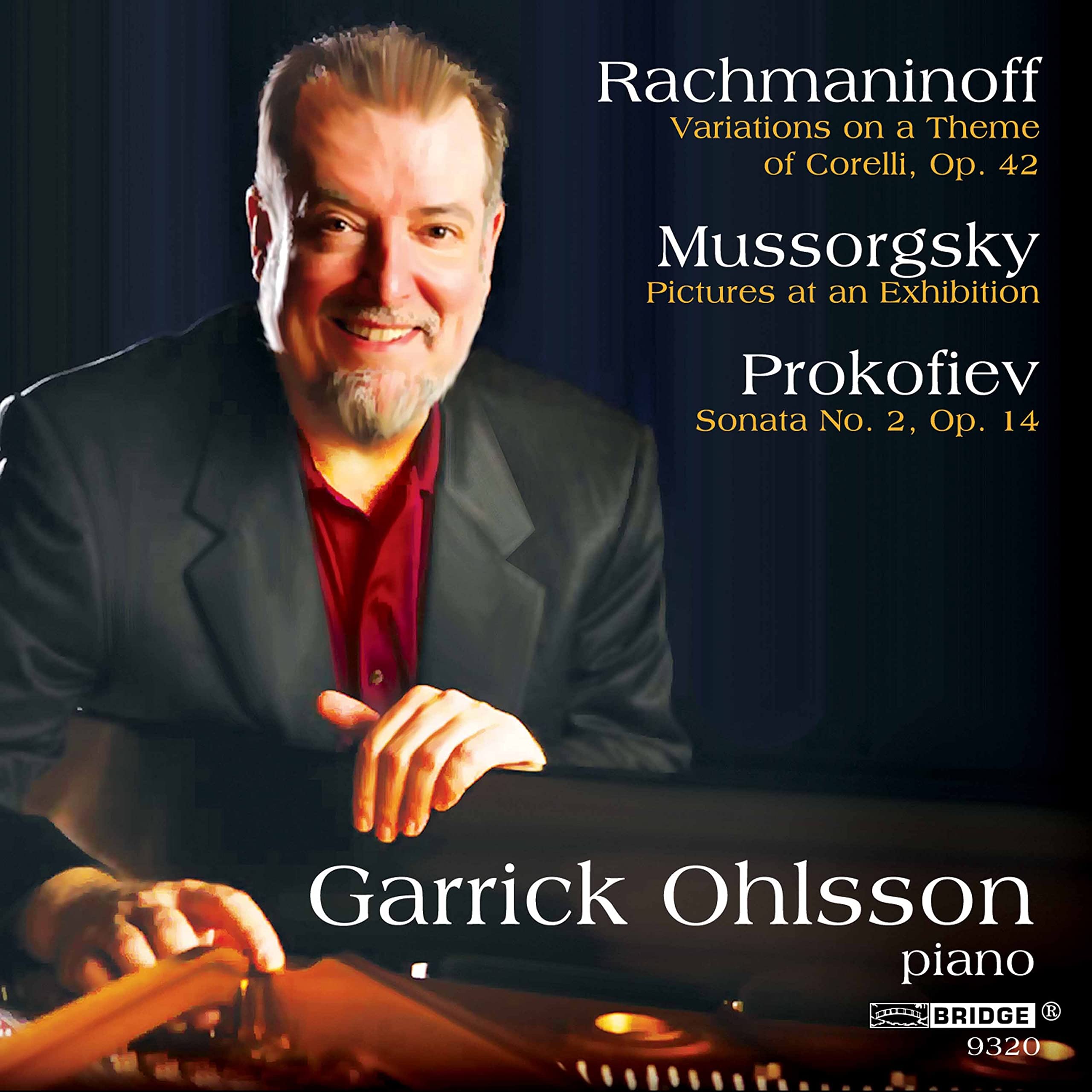 Rachmaninov: Corelli Variations; Mussorgsky: Pictures at an Exhibition; Prokofiev: Sonata 2