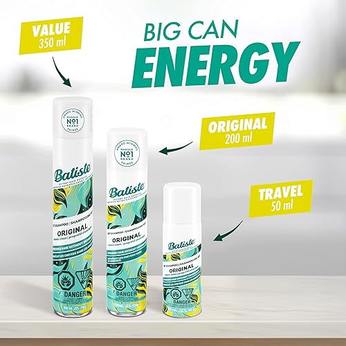 Miniatura 7 de Batiste Champú seco de 6.73 fl oz de Batiste Original