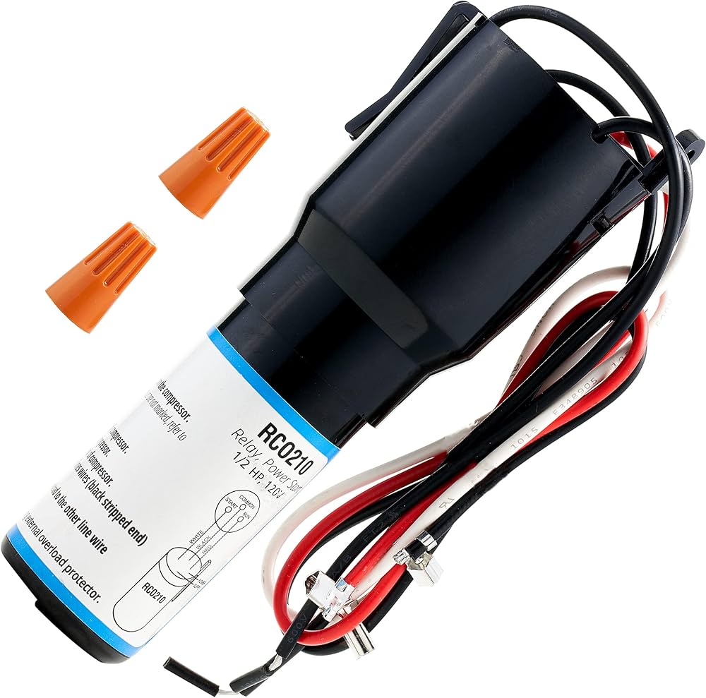 BlueStars RCO210 3 in 1 Hard Start Capacitor Replacement - RSC BlueStars RCO210 3 in 1 Hard Start Capacitor Replacement - RSC