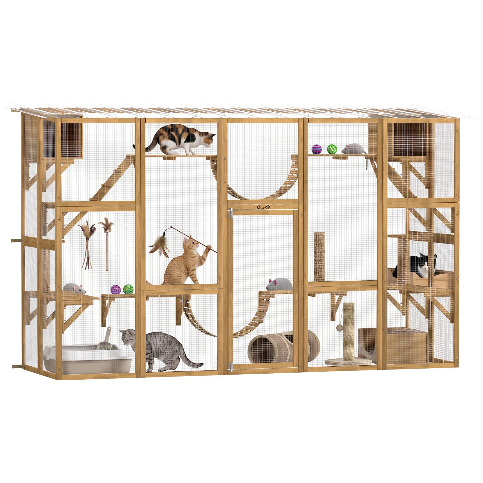 PawHut Extended Catio