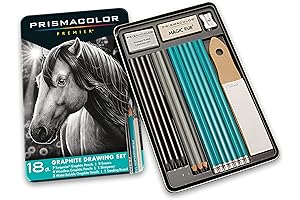 Prismacolor Premier Graphite Drawing Pencils with Extras
