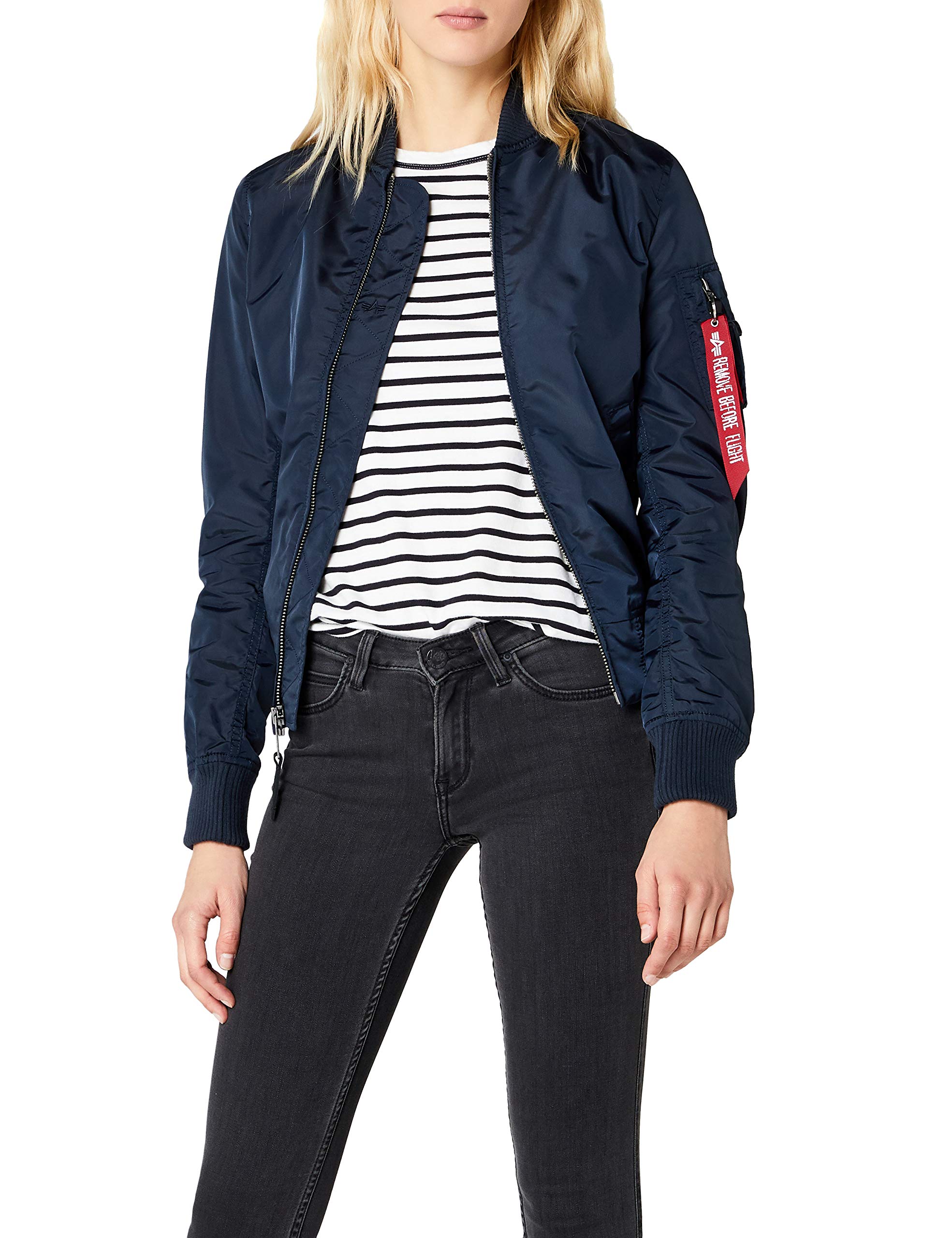 Alpha Industries MA-1 TT Light Bomberjacke Damen Product Description