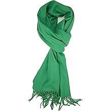 Winter Scarf Shawl with Cashmere Feel - Rich Solid Colors Winter Scarves and Wraps 72" x 12"