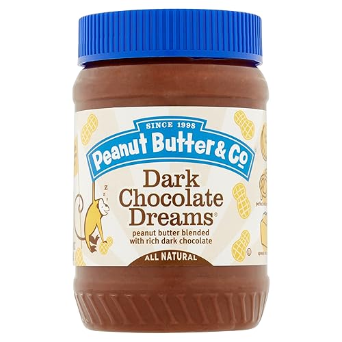 Peanut Butter & Co Dark Chocolate Dreams - Mantequilla de maní, 16 onzas (paquete de 3)