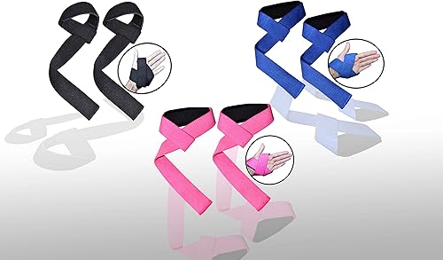 neopreno correas acolchadas para levantamiento de peso gimnasio entrenamiento mano Bar ApoyoMuñequeras