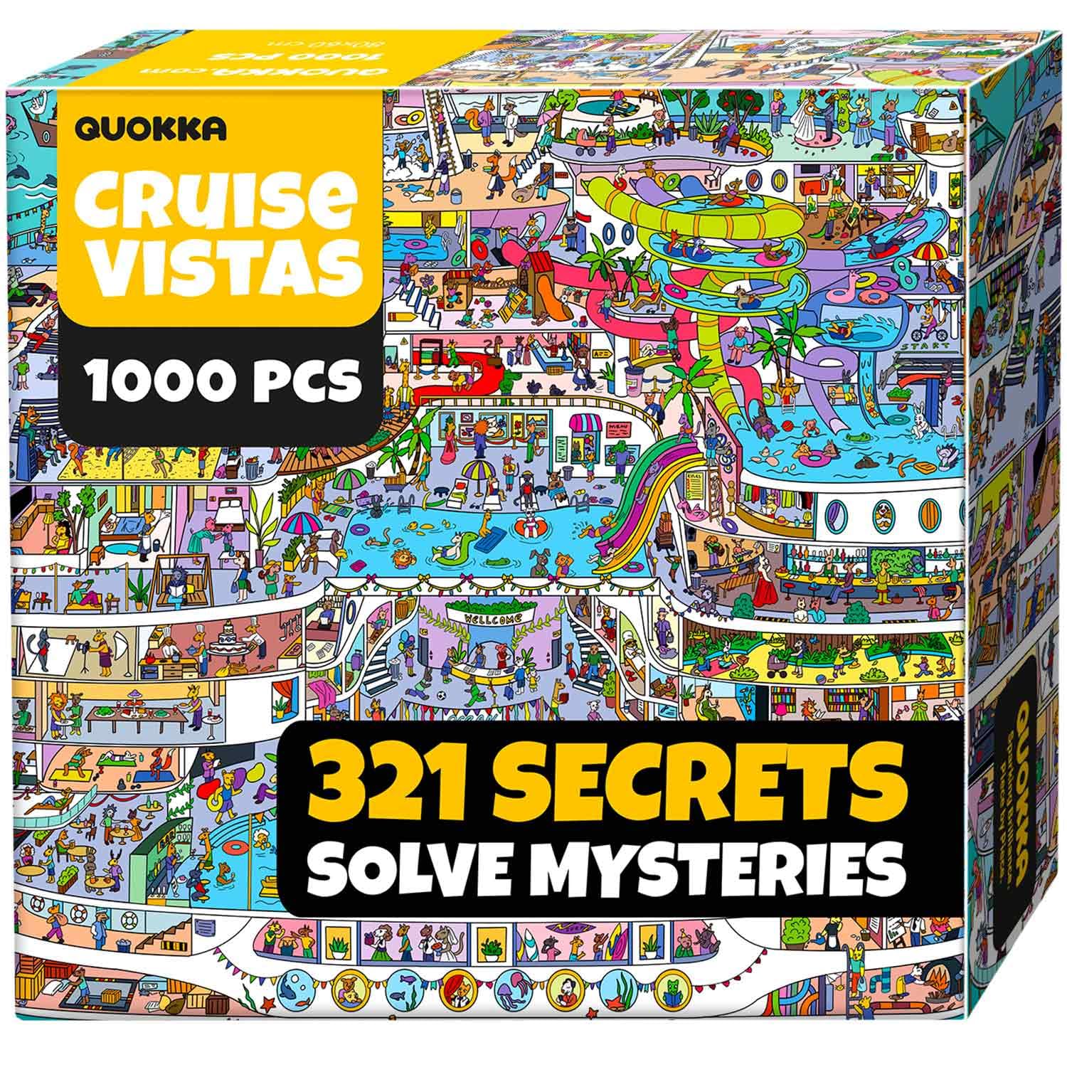 QUOKKA 1000 Piece Jigsaw Puzzle