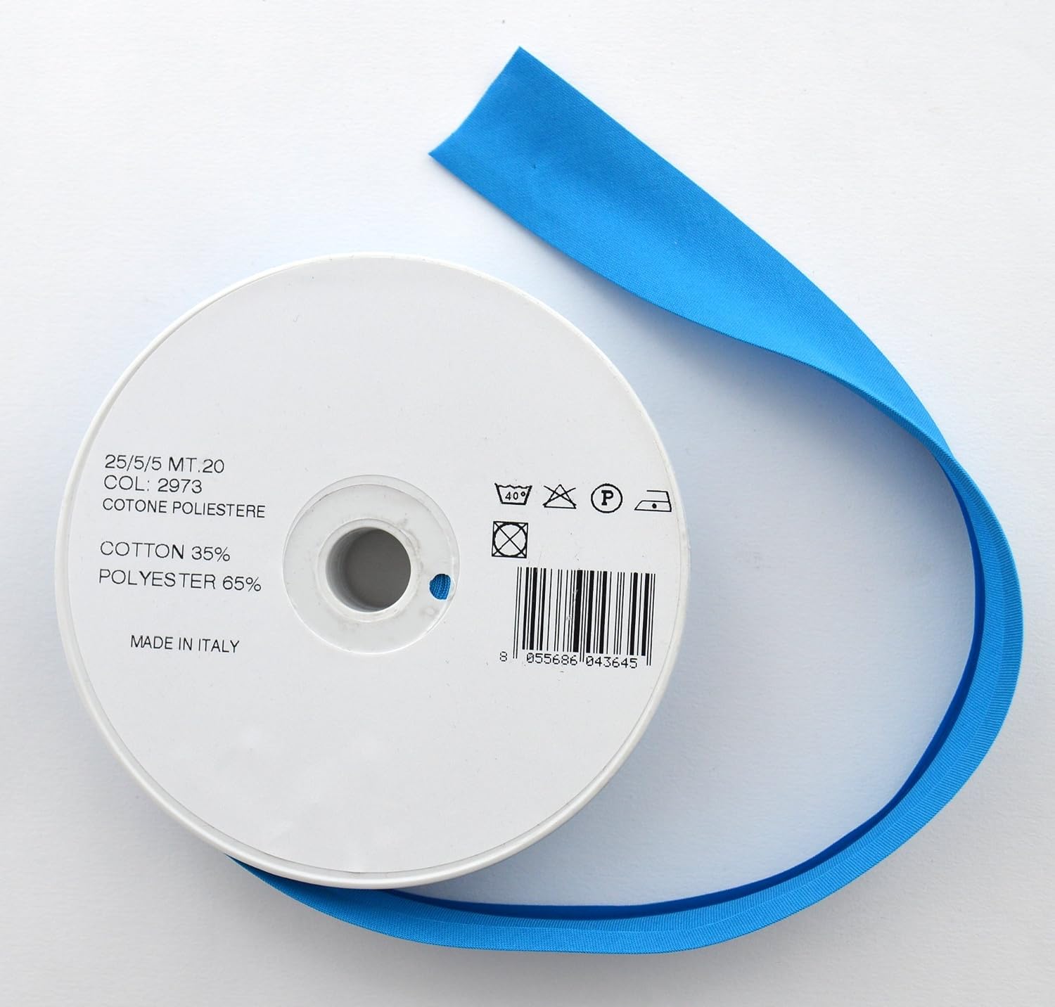 trimz 25/5/5 mm Bias Binding-Col
