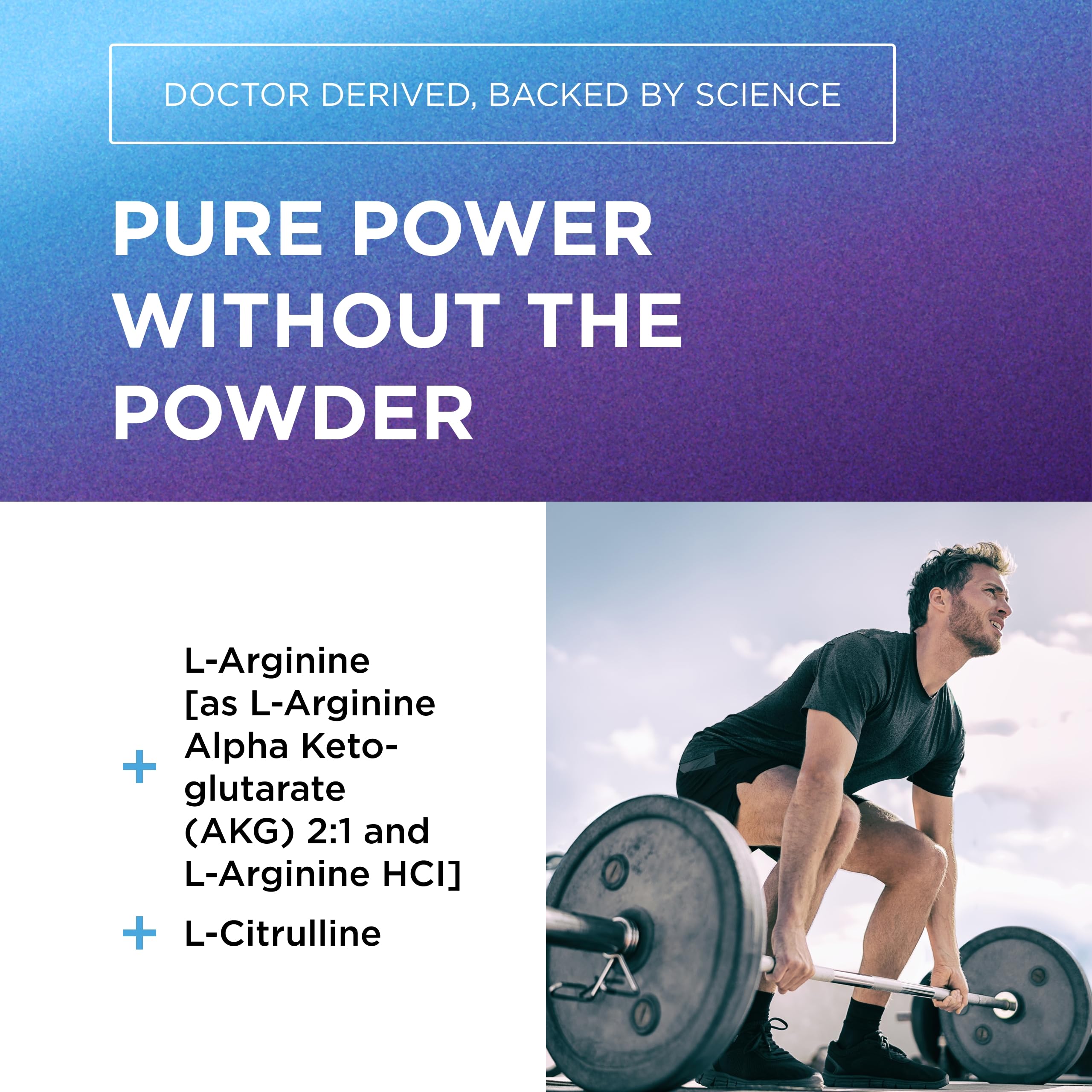 Dr. Emil Nitric Oxide Booster, L-Arginine & L-Citrulline, 90 Tablets — Amazon image 3