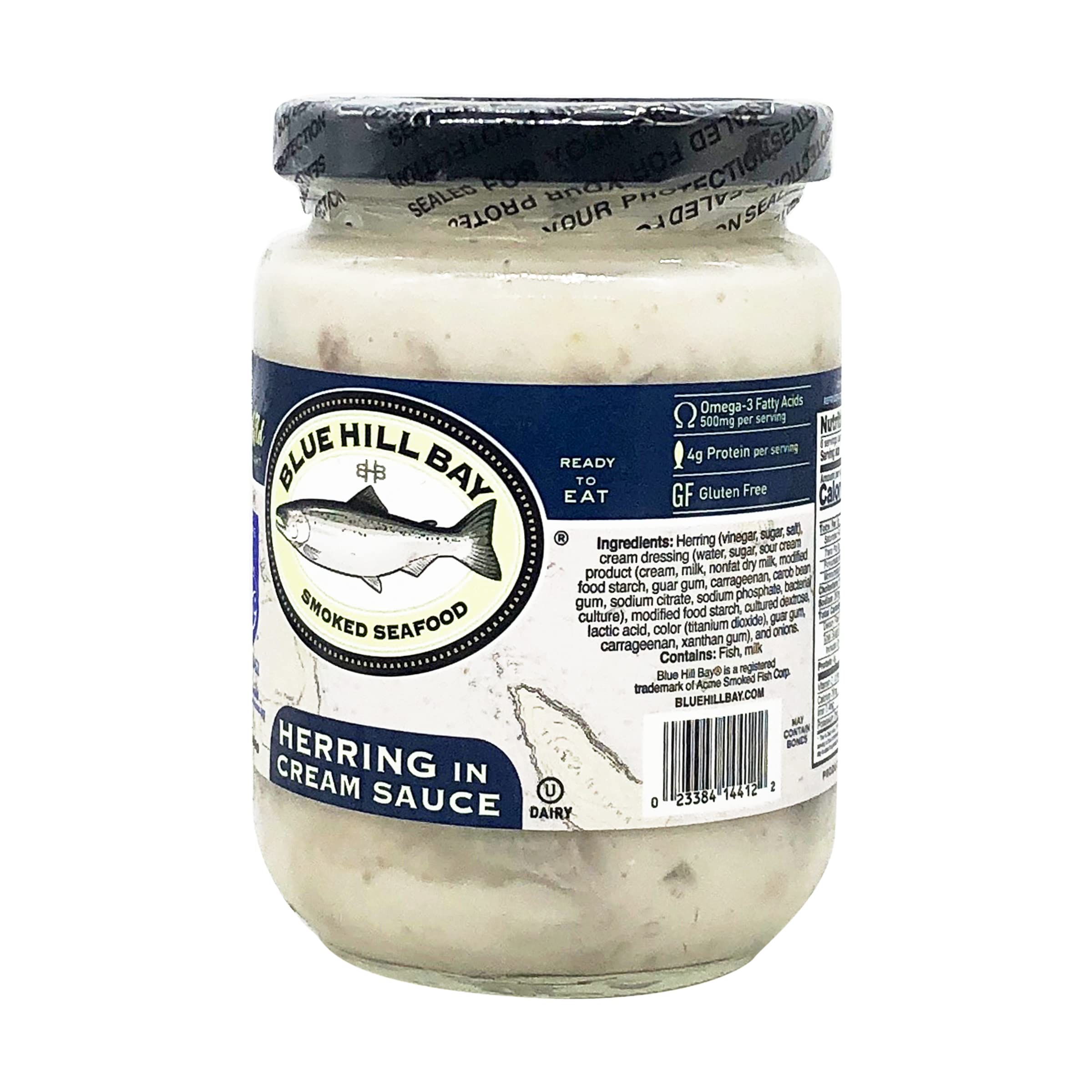 Amazon.com : Blue Hill Bay, Bay Herring Fillets Cream, 12 Ounce : Grocery & Gourmet Food