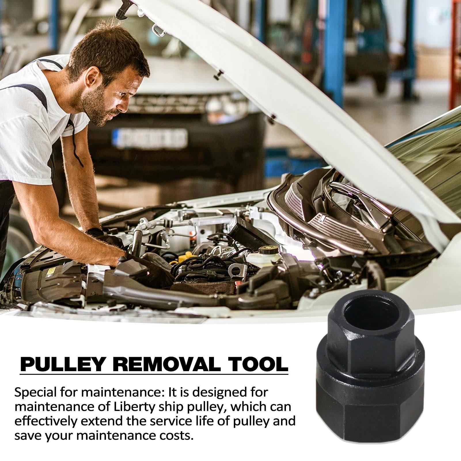 Strumento Rimozione Puleggia Alternatore 33 Denti - Attrezzo Meccanico - Foto 6