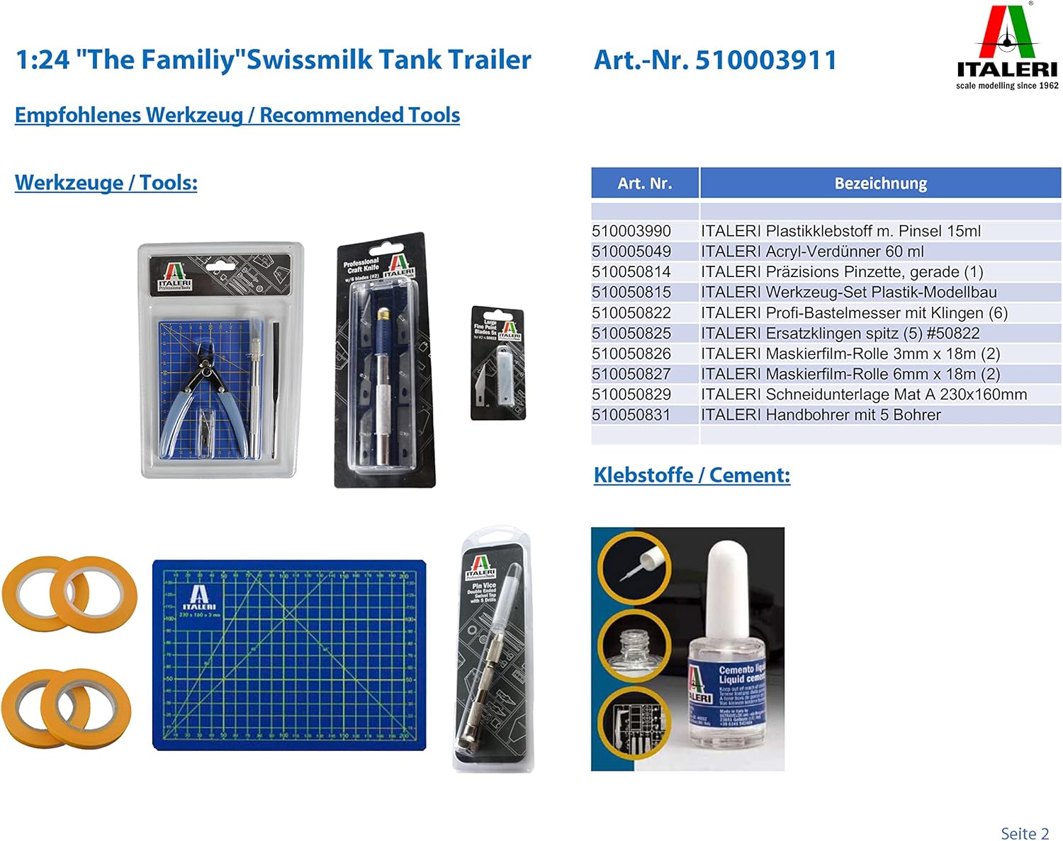 We Are Family Tank Trailer Model Kit