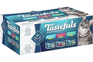 Tastefuls Flaked Wet Cat Food Variety Pack