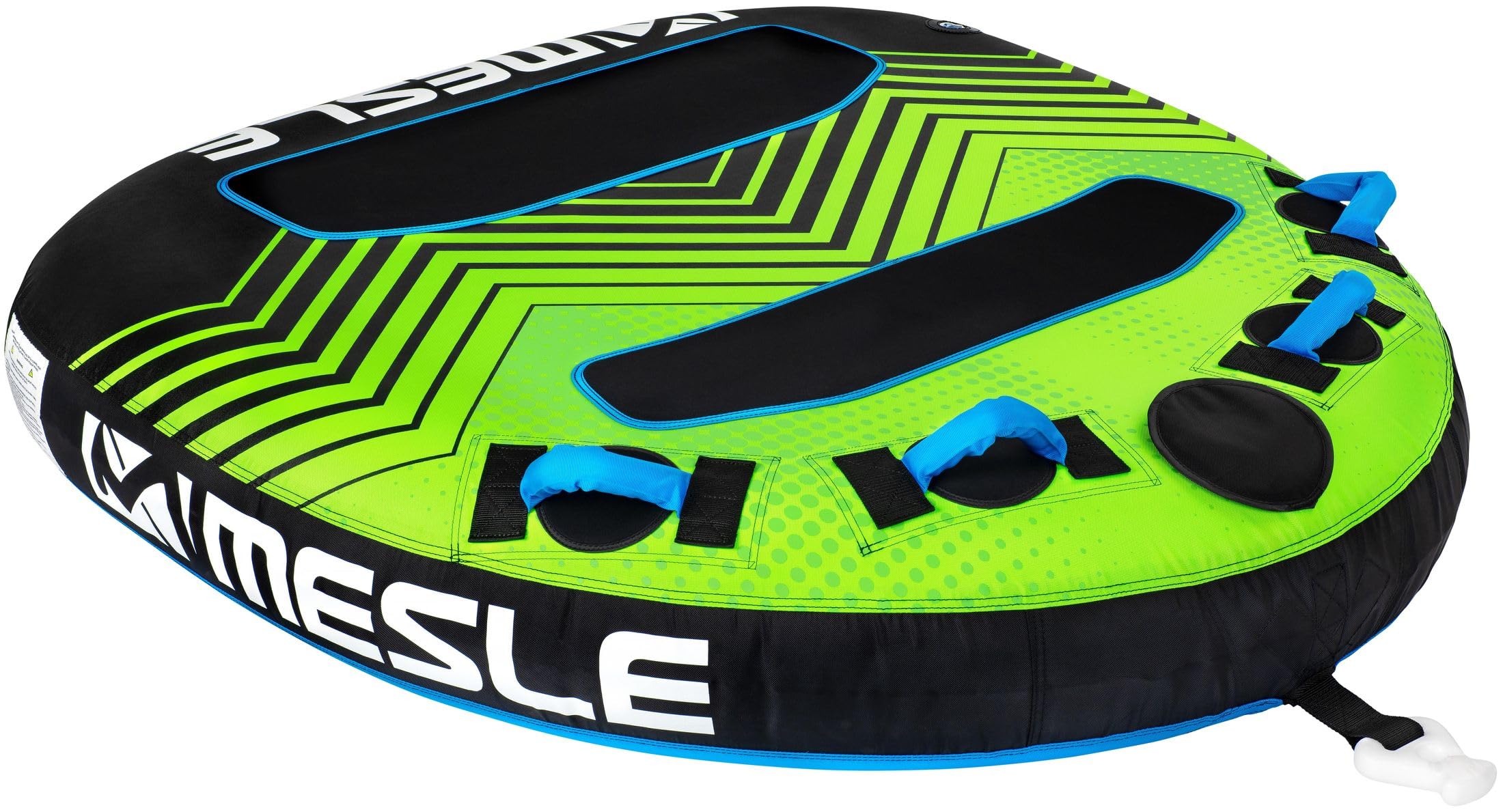Mesle Tube Vapor, 2 Personas, Neumático de Arrastre Esquí Acuático Anillo de Arrastre Barco Moto Acuática