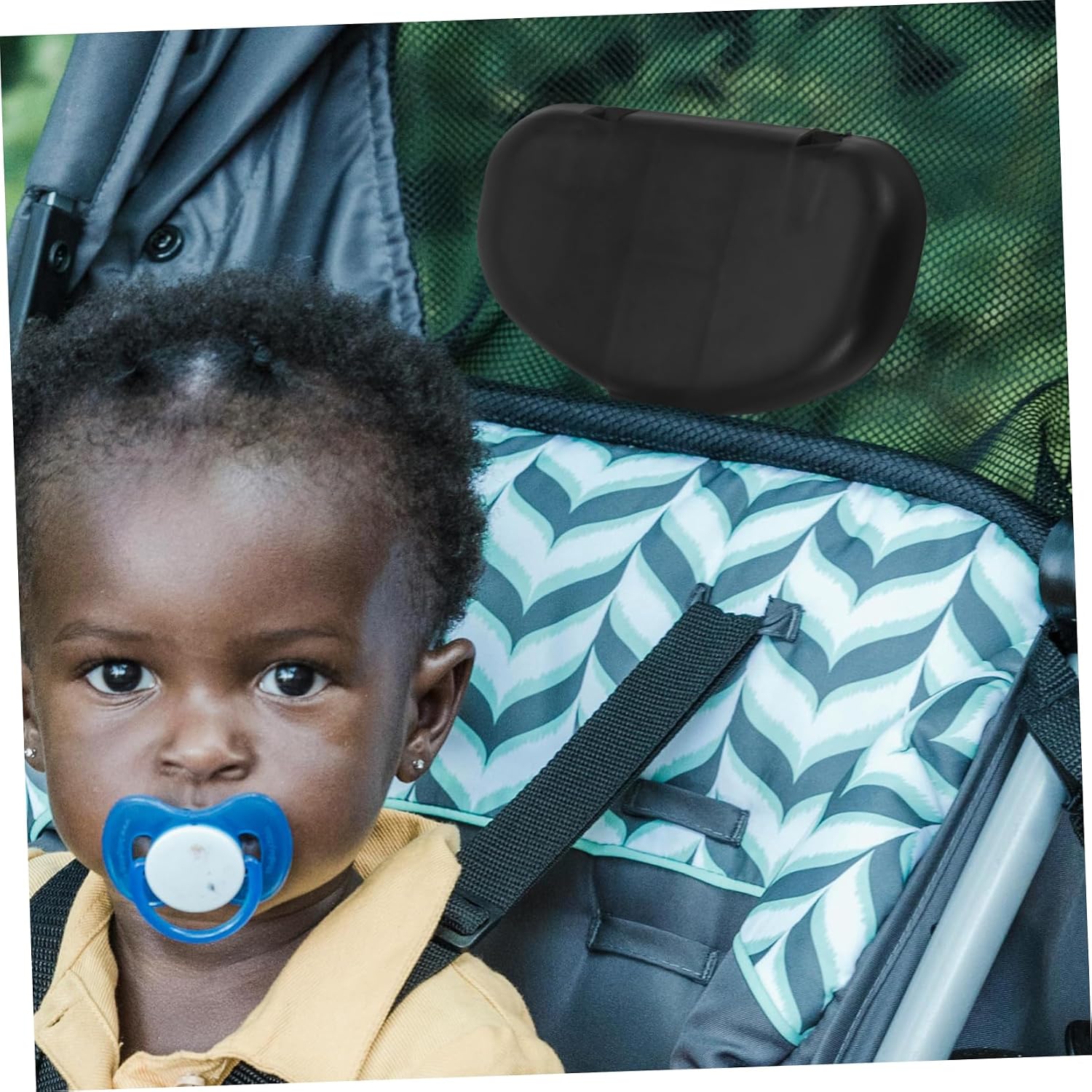 Vaguelly Stroller Headrest Attachment for Enhanced Comfort Neck Rest Pad for Boy Girl Easy to Maintain for Boy Girl Strollers Provides Safety and Support