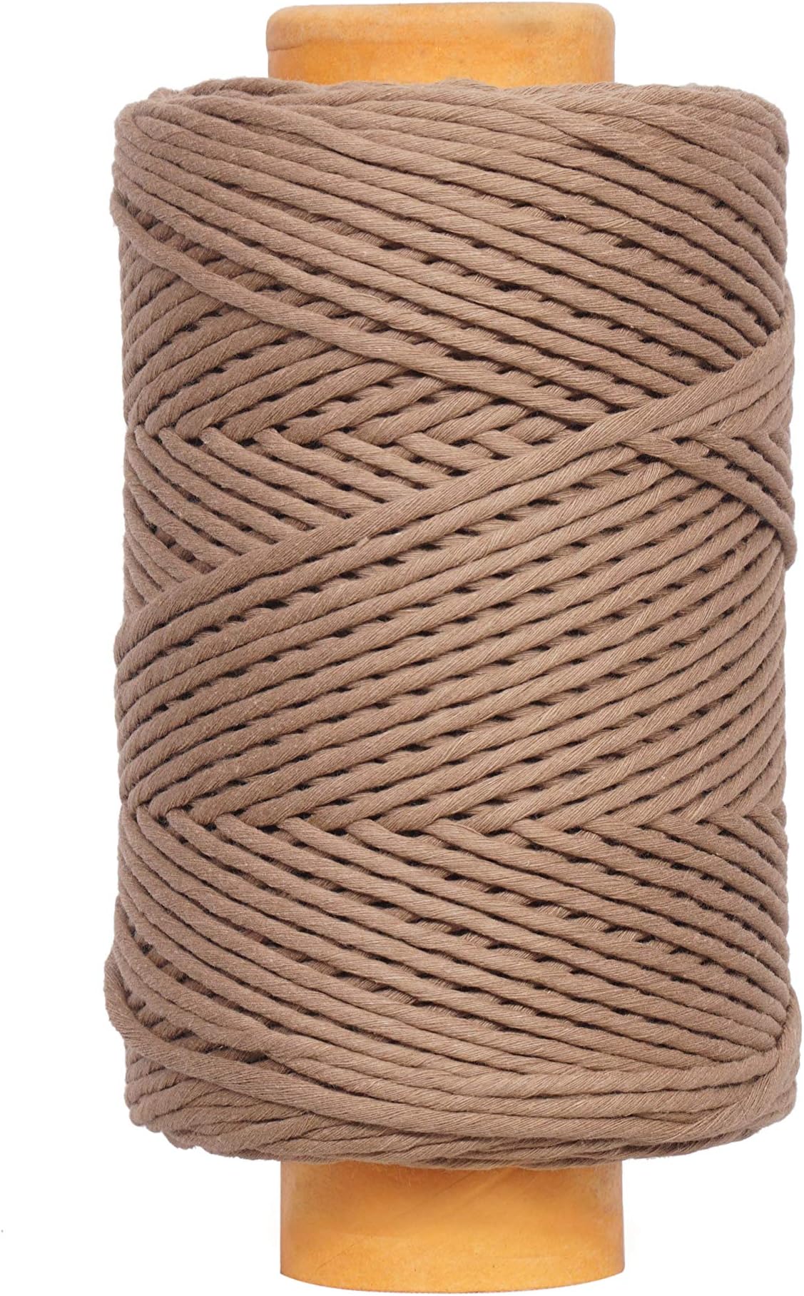 Amazon.com: Crafteza Macrame Cord 4mm X 1181 ft Single Strand Macrame ...