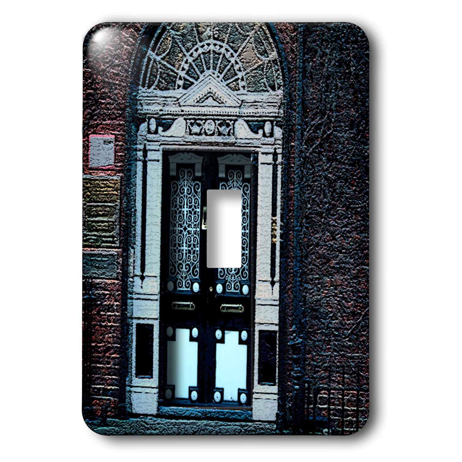 Interrupteur Dublin Irlande texture poster unique pour plaque de commande murale - 3