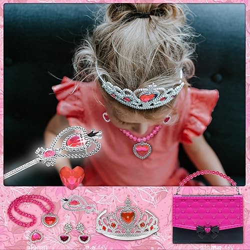 Miniatura 5 de Kit de maquillaje para niños para niñas, kit de maquillaje real, juguetes para niñas pequeñas y no tóxicos, juego de princesa para niños, regalo de