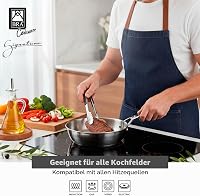 Hlboká panvica BRA Signature 24 cm, nehrdzavejúca oceľ 18/10, vhodná aj na indukciu 5