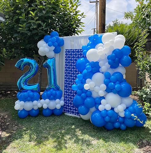 Vista 112 de Juego de 84 globos rosa claro, guirnalda de arco de 5 pulgadas + 12 pulgadas + 18 pulgadas, globos de color rosa pastel, globos de feliz cumpleaños