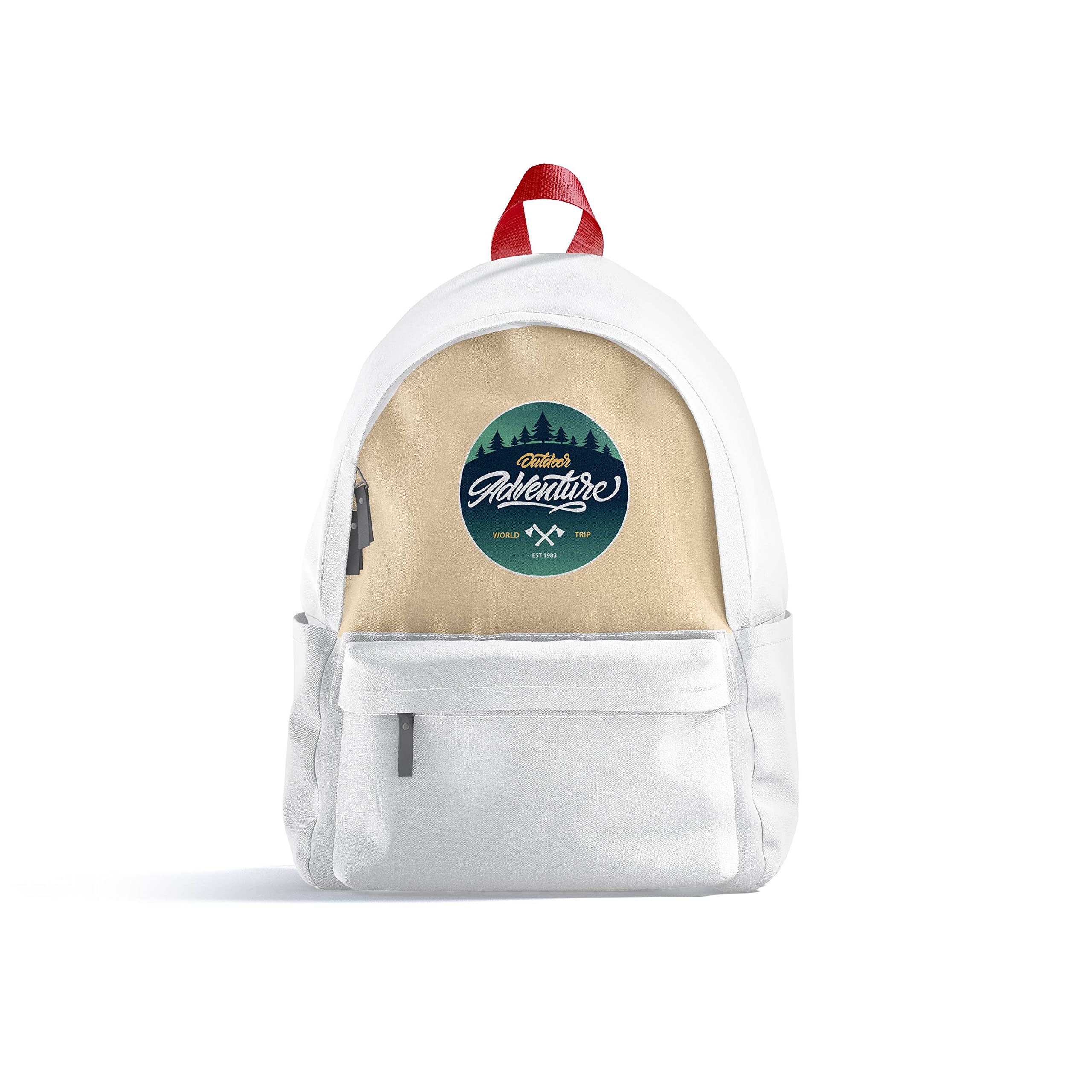 Le Jardin du Lin Unisex's Trgcbp100241-r Backpacks, multicoloured, 43x30 Cm