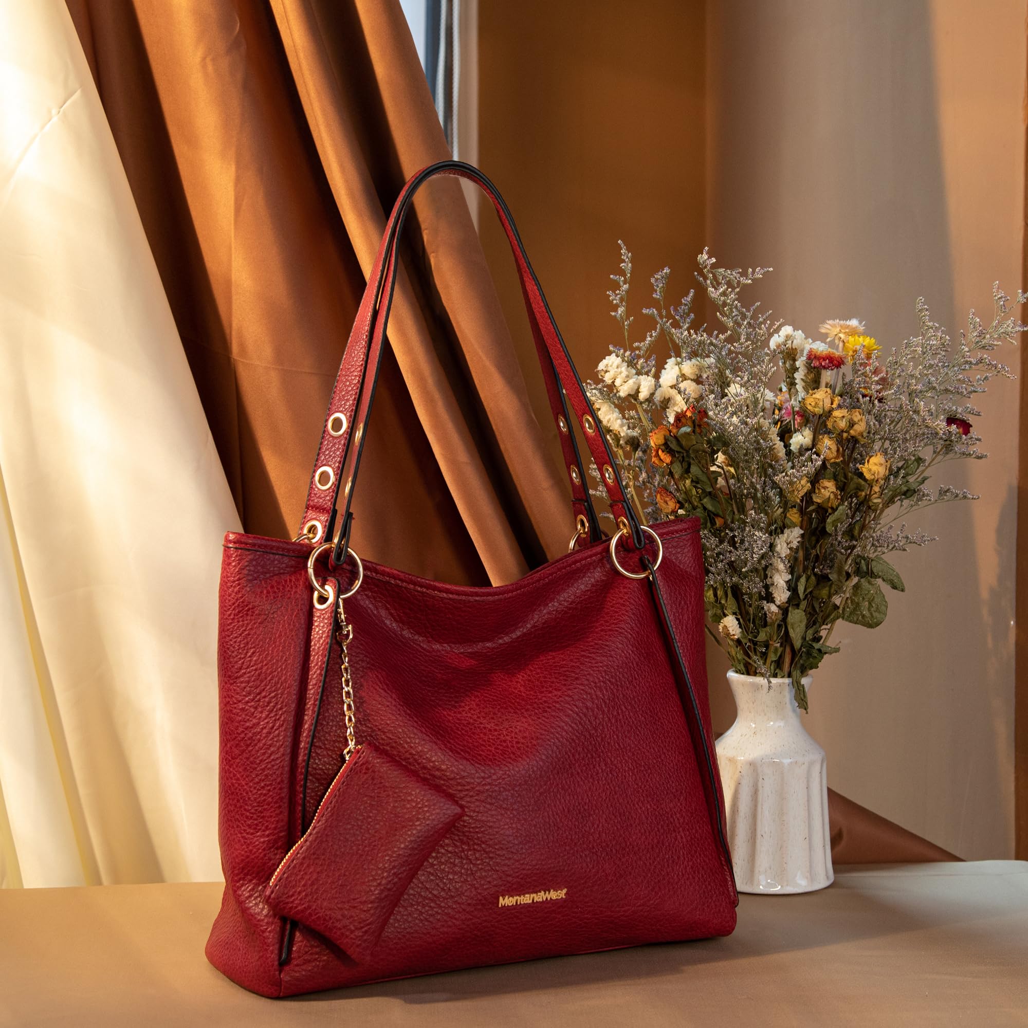 Montana West Large Tote Bag for Women Purses and Handbags Shoulder Bag