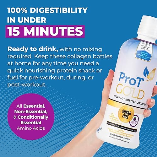 Miniatura 7 de Berry Sugar Free Liquid Protein Shot  16oz Anti Envejecimiento. Probado para aumentar la inmunidad. Fórmula de confianza por más de 4.000