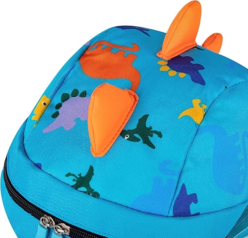 Miniatura 5 de YUPING Mochila de dinosaurio para niños pequeños con correa de seguridad para niños y niñas