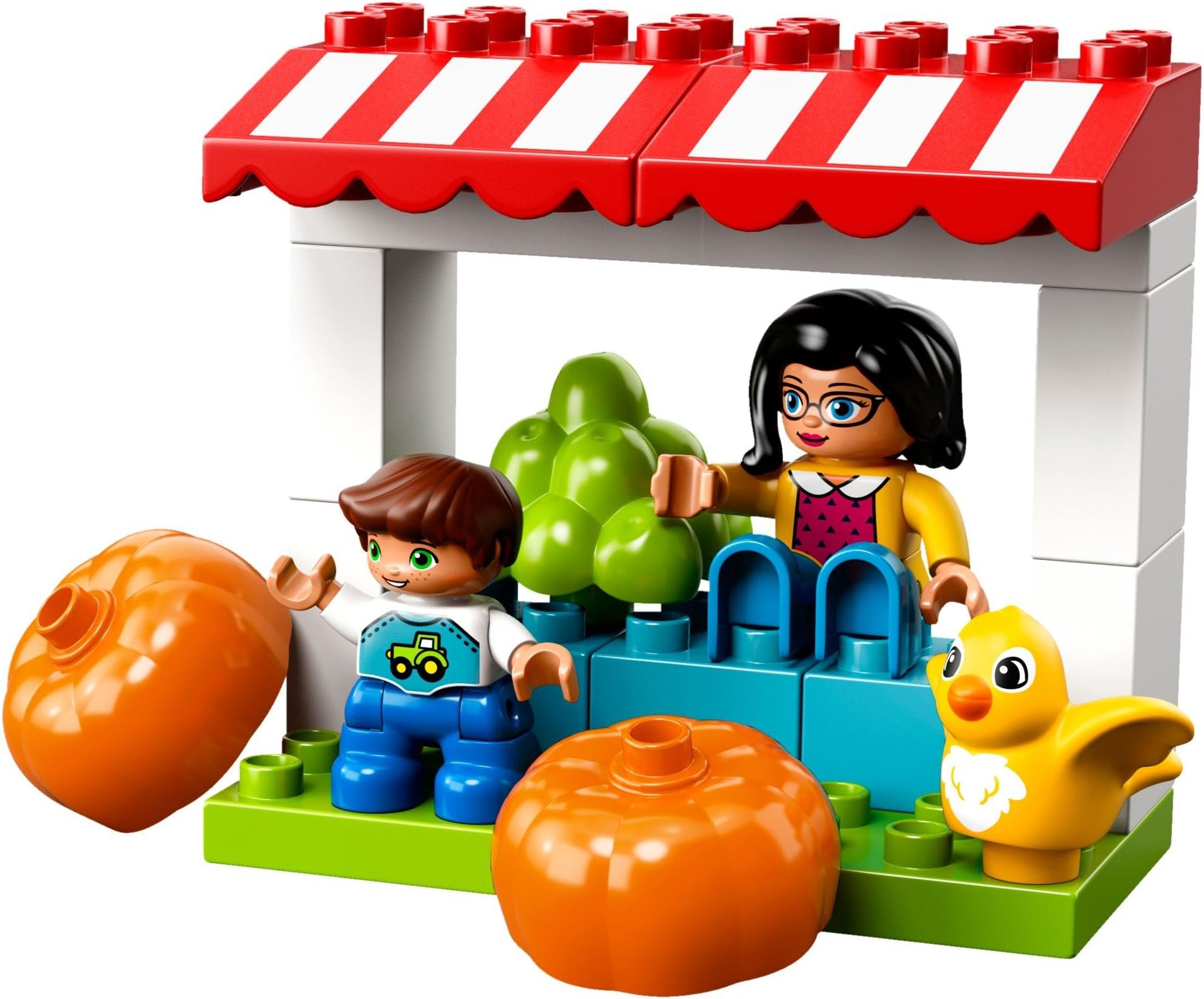 LEGO DUPLO Town Farmers Market Building Blocks for Kids 2 to 5 Yrs (26 Pcs) 10867,Multicolor