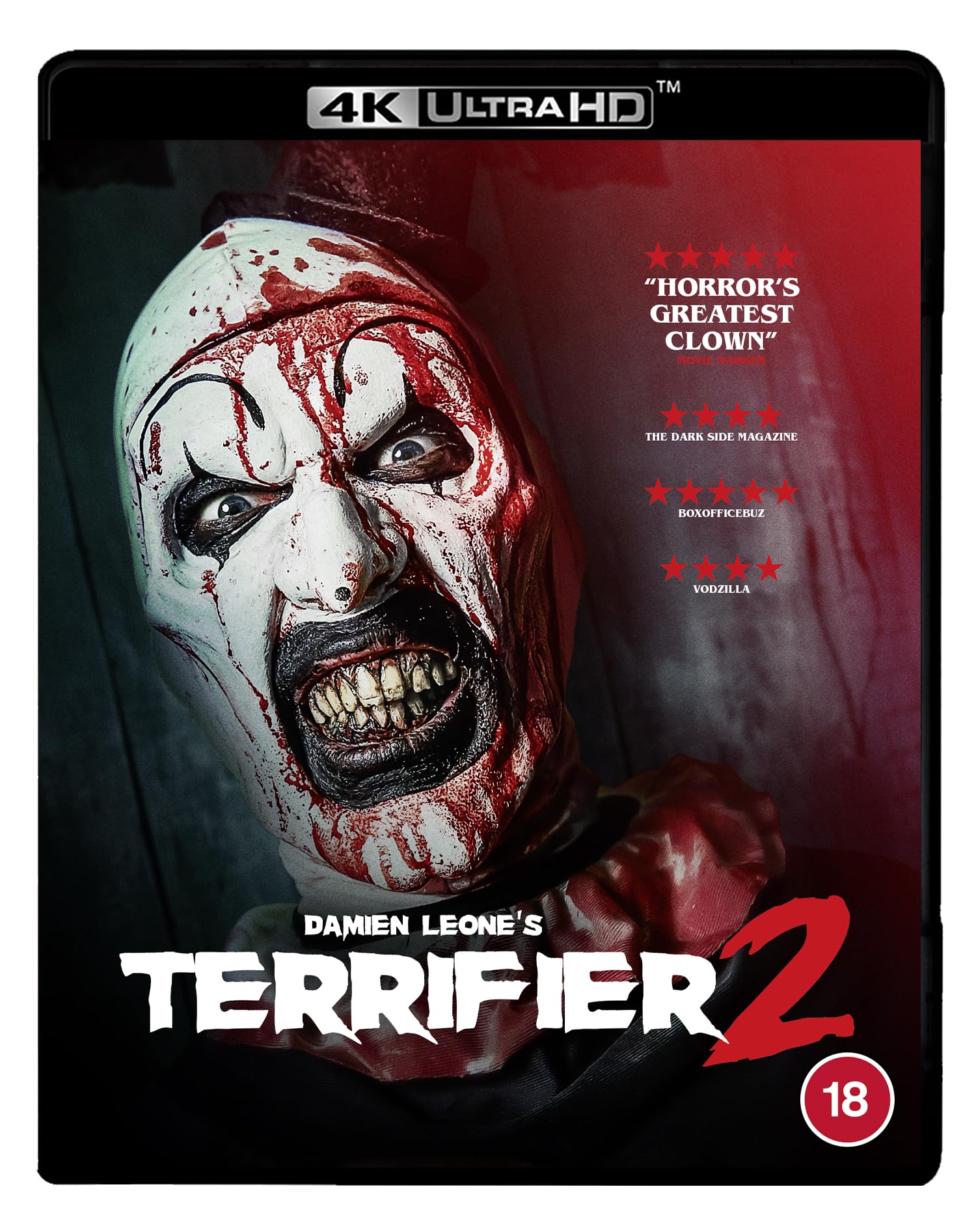 Terrifier 2 4K UHD [Blu-ray] [Region Free]