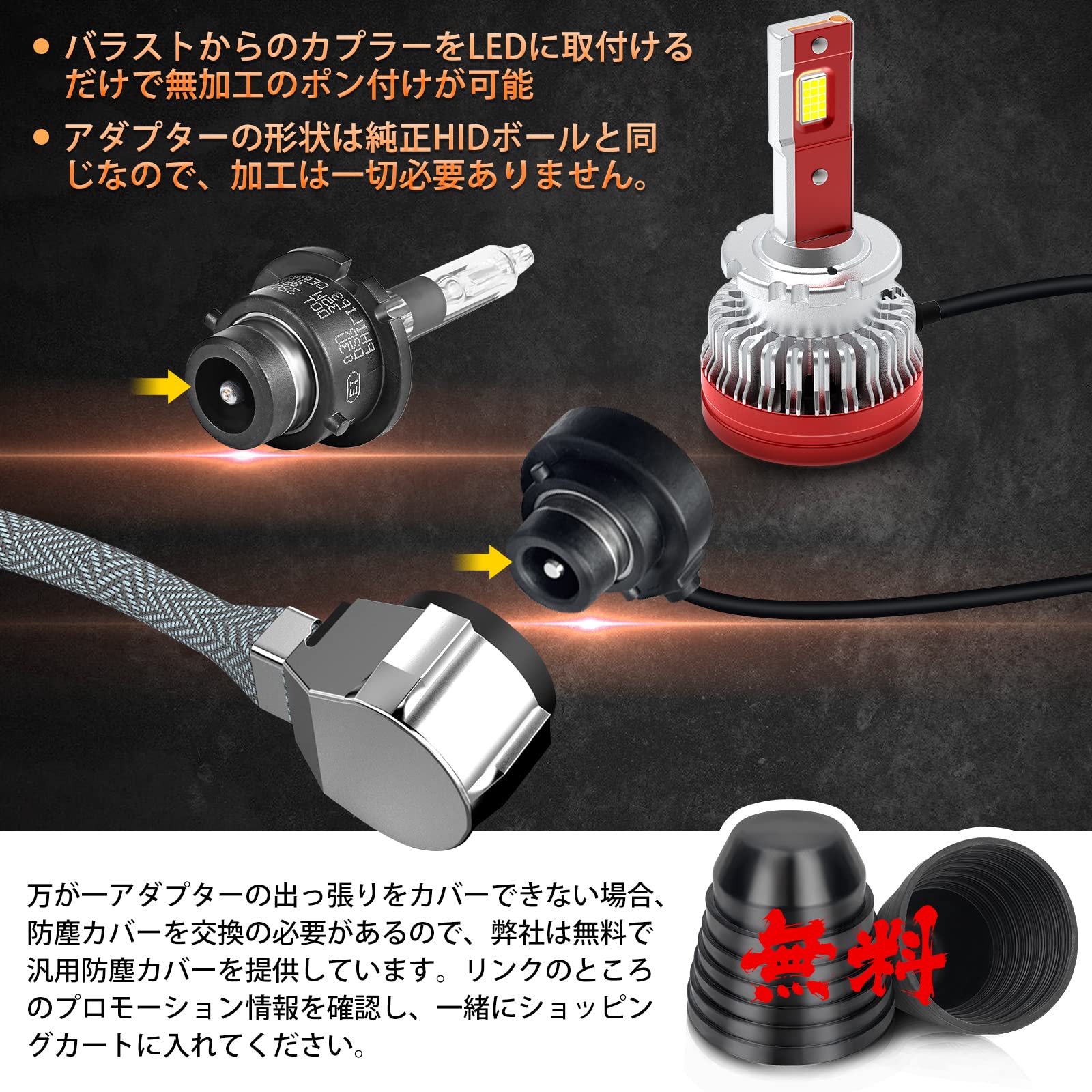 Amazon | SILIVN d4s led ヘッドライト ポン付け d4r ledバルブ 爆光