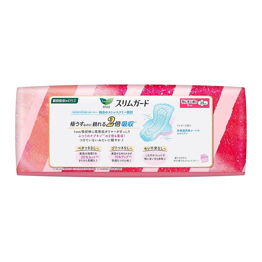 Amazon.co.jp: ロリエ 【まとめ買い】 スリムガード 長時間