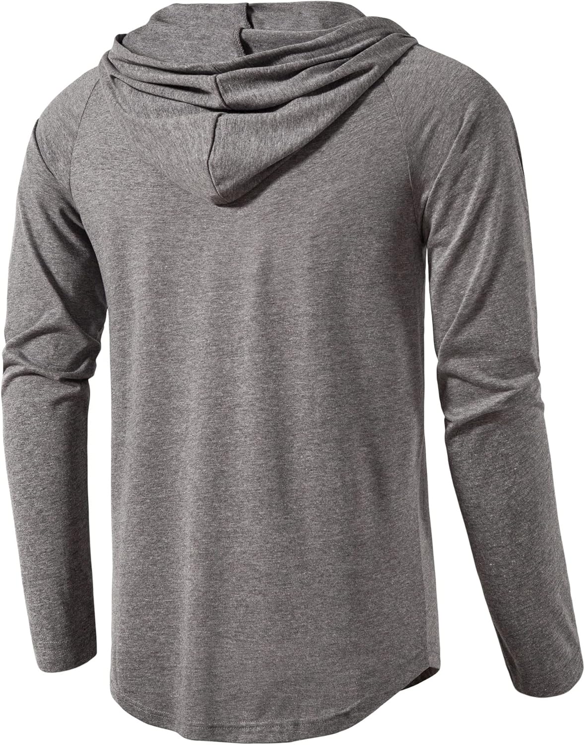 MUSE FATH Men's Long Sleeve Athletic Performance Lightweight Hoodie Sweatshirts - Image 3