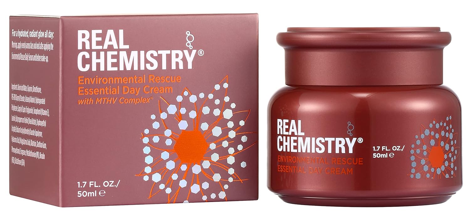 Real Chemistry Environmental Rescue Essential Day Cream, 1.7 Fl Oz