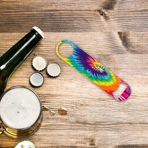 Miniatura 3 de Abridor de botellas de acero inoxidable, abridor de botellas de cerveza duradero para el hogar, cocina, bar, restaurante, fiesta, 7 pulgadas (teñido