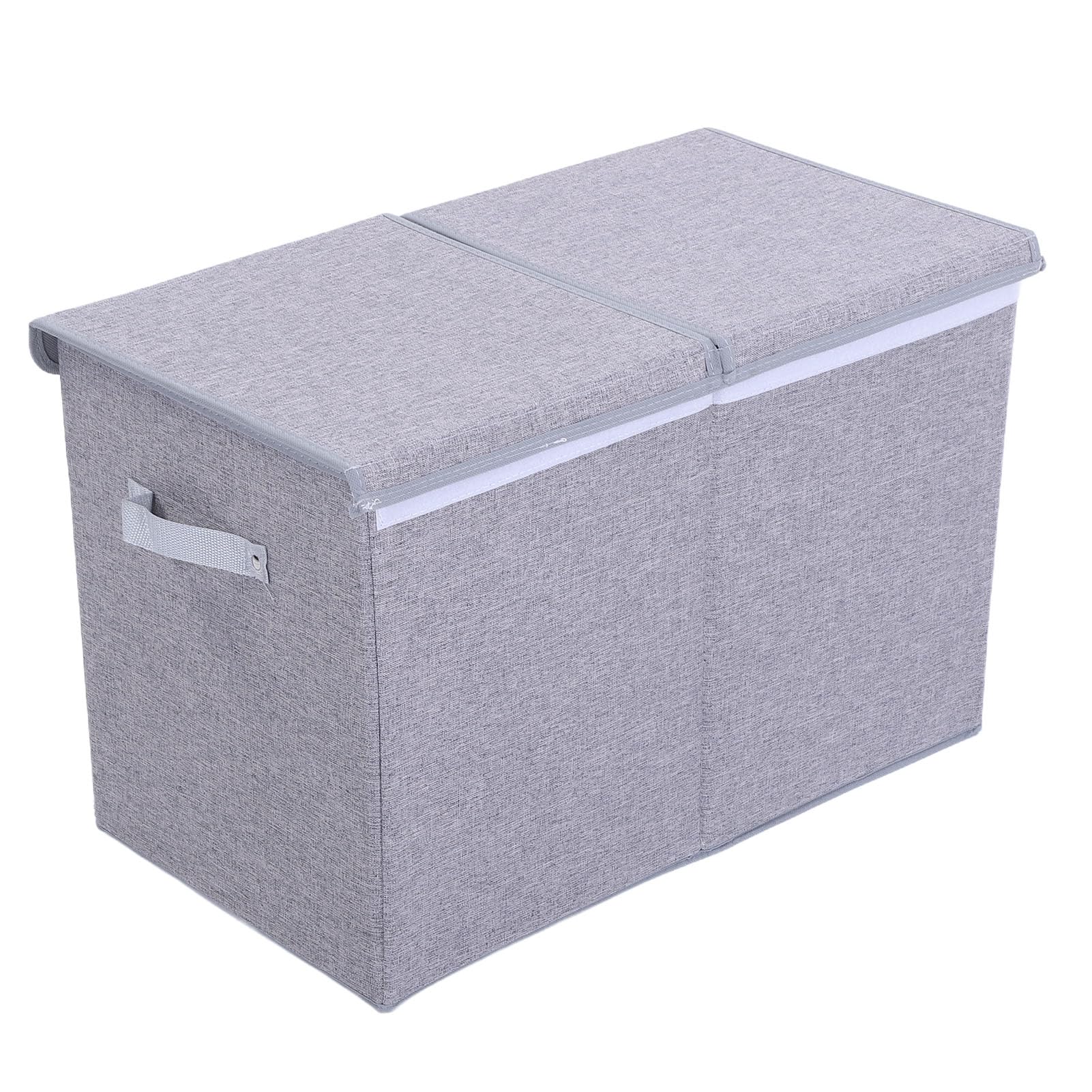Caja Organizadora de Juguetes Grande y Resistente con Tapa Plegable para