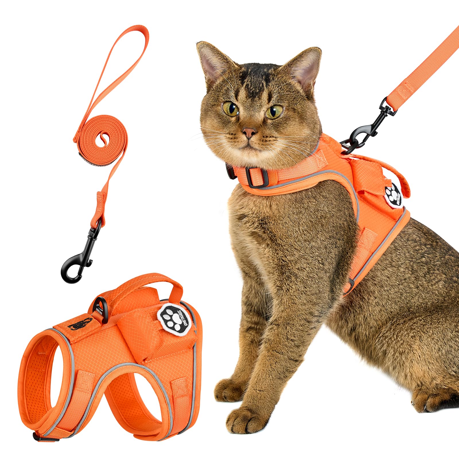 Harnais pour chat anti-fuite OneTigris pour éviter les pertes lors des sorties
