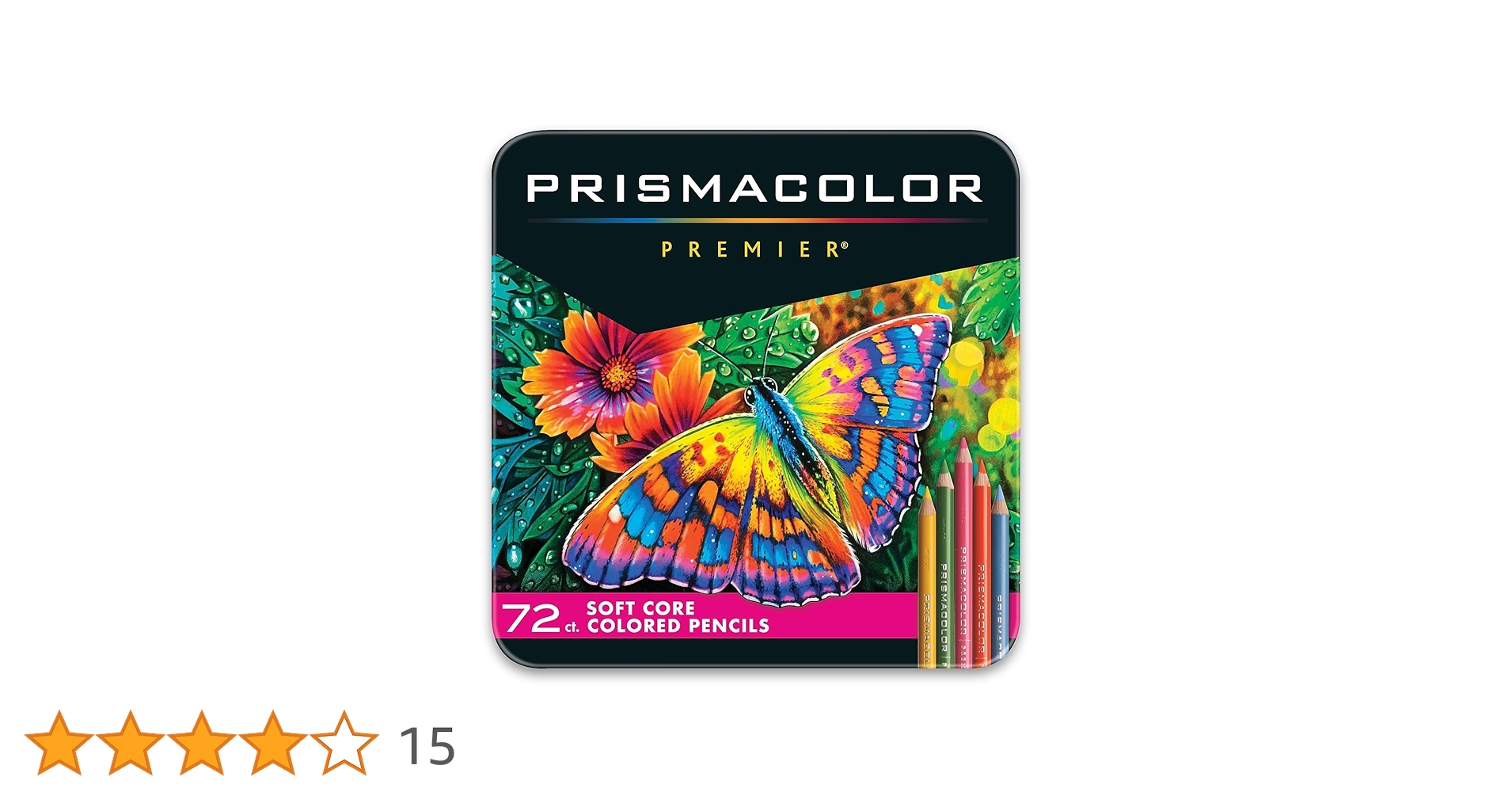 Amazon.co.jp: Prismacolor 3599TN プレミア色鉛筆 2H 72色