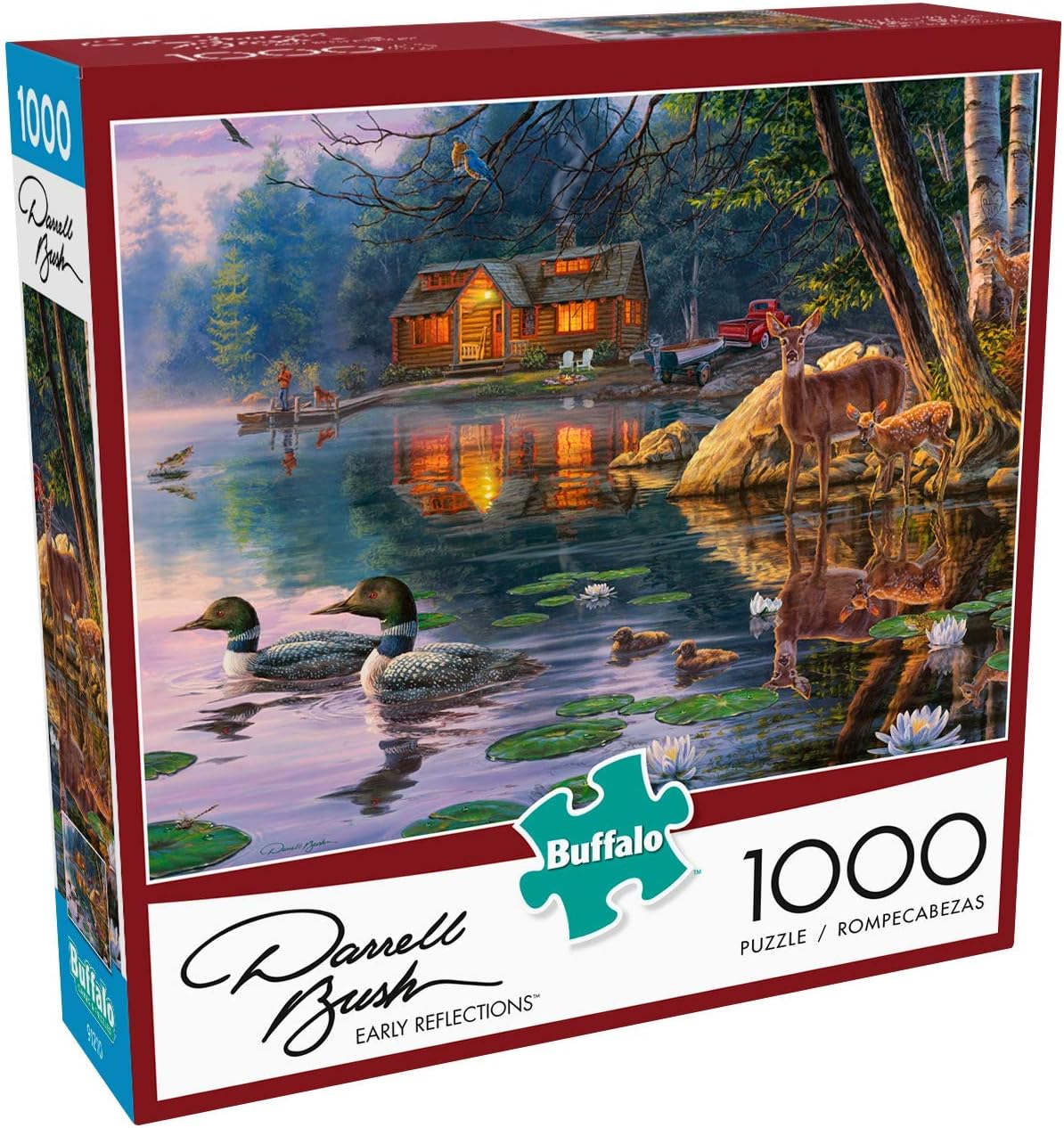 Buffalo Games - Darrell Bush - Early Reflections - 1000 Piece Jigsaw Puzzle