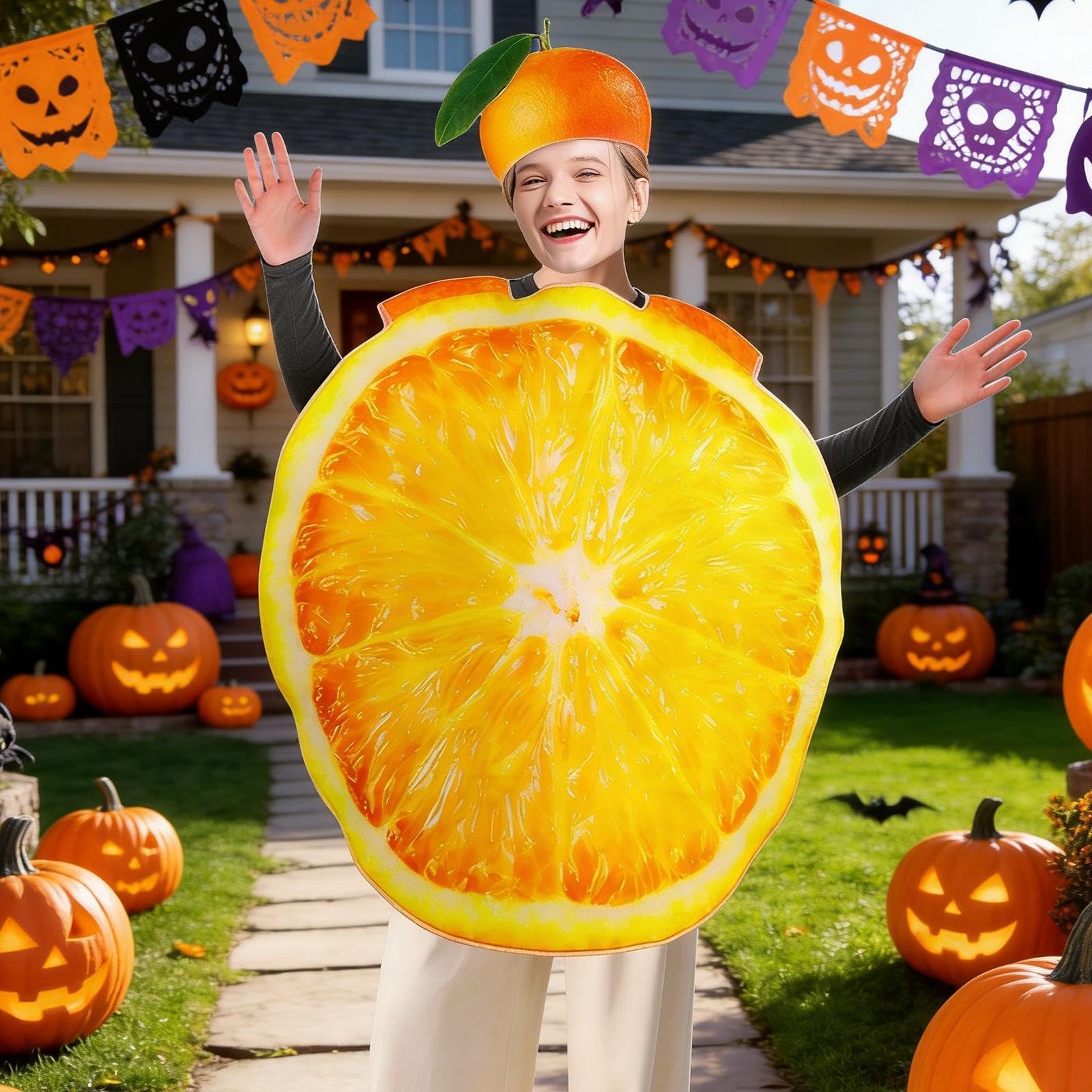 Zabawne Kostiumy Zabawny Realistyczny Strój na Halloween